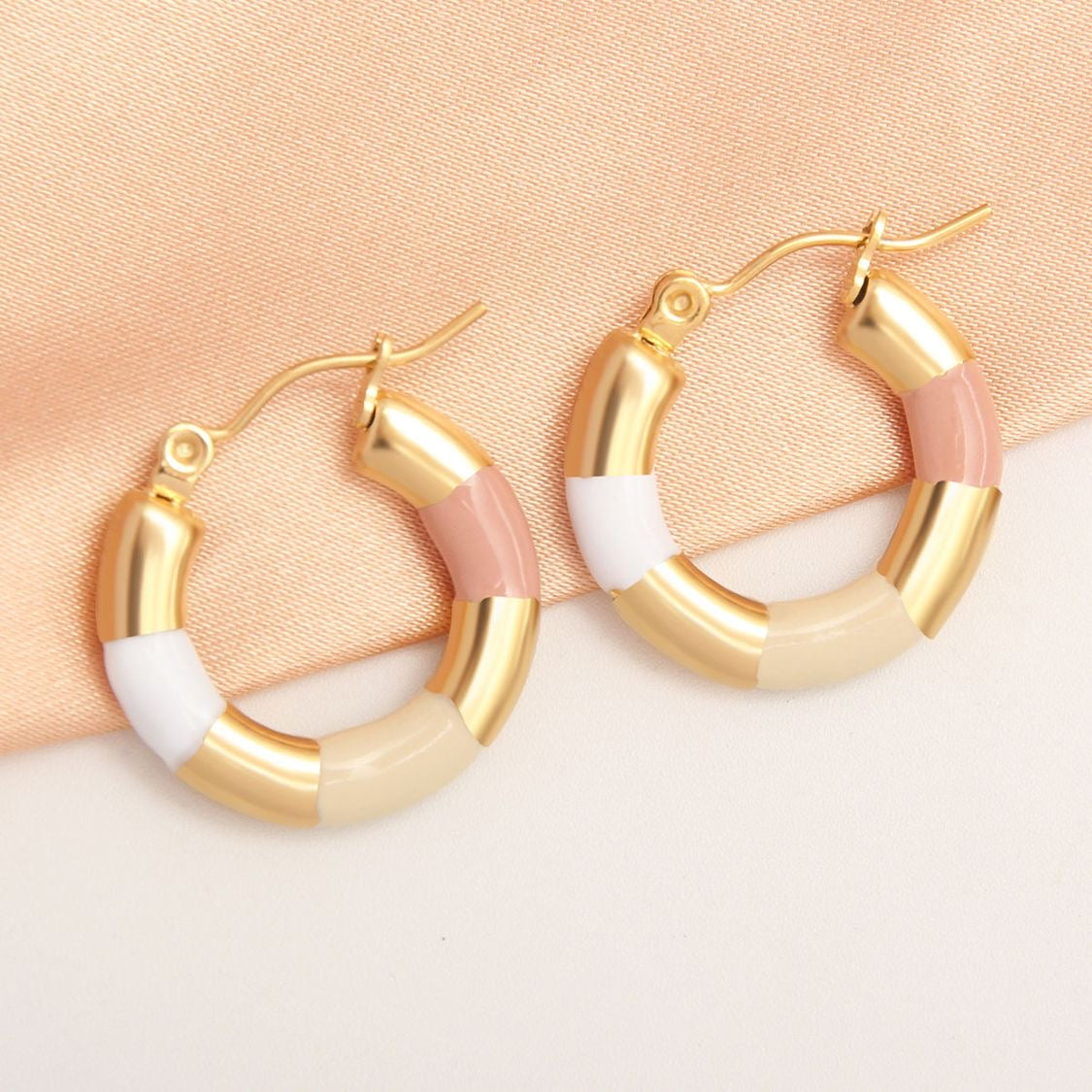 Pastel Hoops