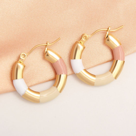 Pastel Hoops